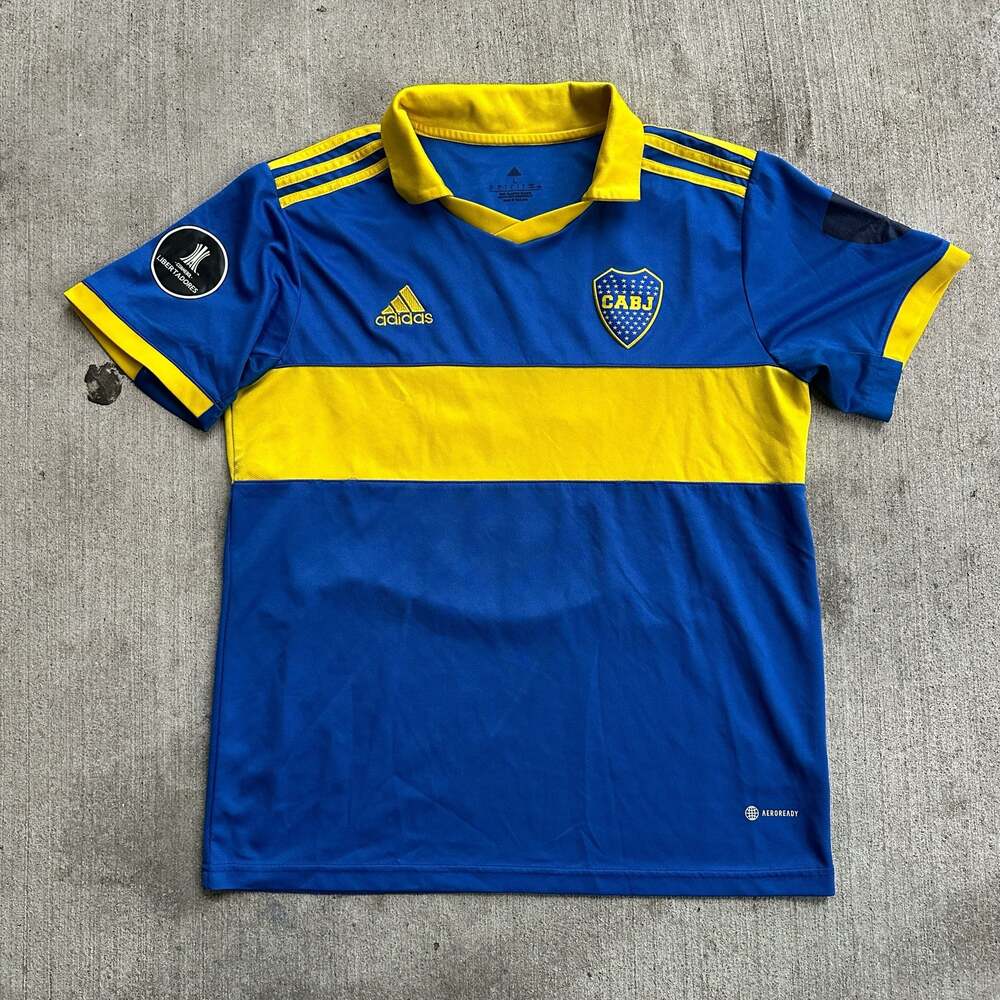 Adidas 2022-23 Boca Juniors Home Jersey 'PEREZ 9' Soccer Shirt